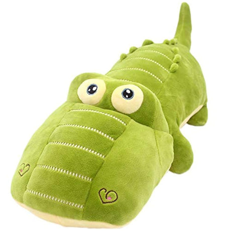 Peluche con diseño de cocodrilo