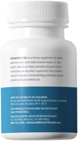 Suplemento óseo avanzado, Advanced Bionutritionals, 60 tabletas