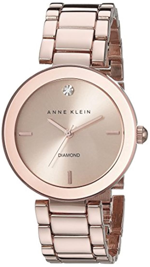 Reloj de pulsera para mujer con esfera de diamantes