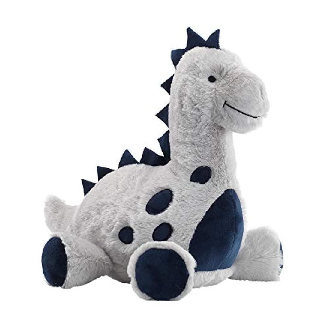 Peluches peluche de dinosaurio azul y gris