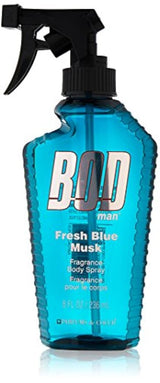 BOD Man Fresh Blue Musk Body Spray, 8 onzas