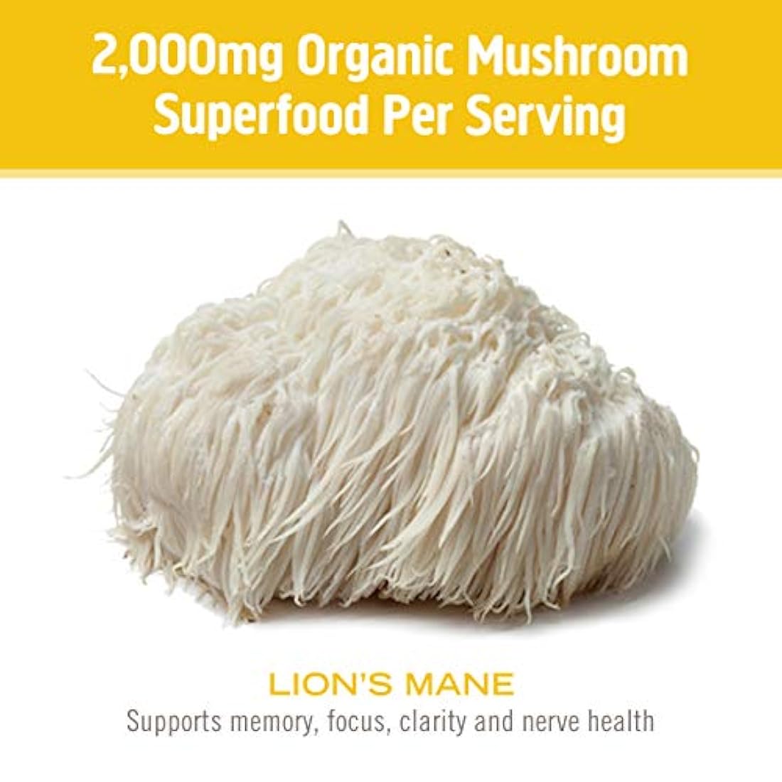 Om Organic Sushroom Nutrition - Suplemento vitamínico