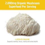 Om Organic Sushroom Nutrition - Suplemento vitamínico