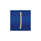Pulseras italiana de eslabones cubanos de oro amarillo