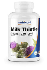 Nutricost cápsulas de cardo mariano 0.009 oz, 1 botella