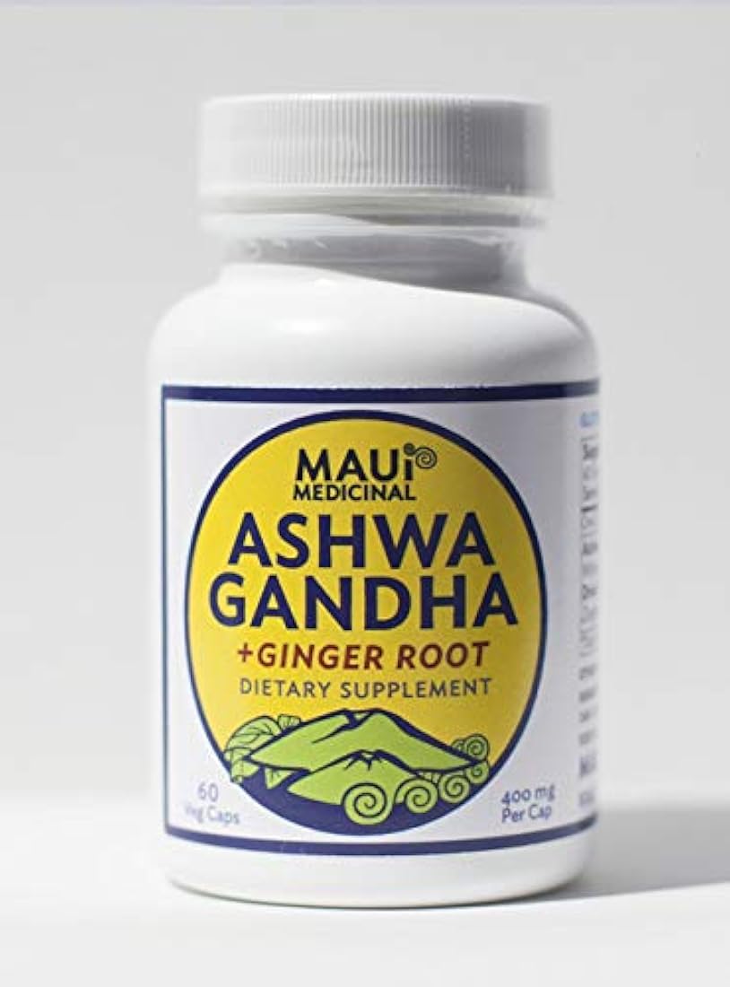 Ashwagandha & Jengibre 60 V-caps hawaiano