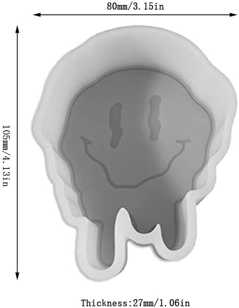 Moldes de silicona para frescos de auto Melt, aroma y resina