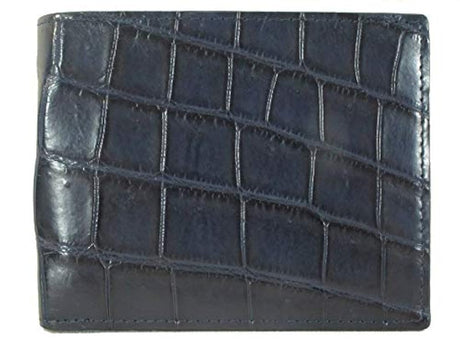 Cartera de piel de cocodrilo genuina piel  suave y delgada