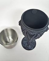 PTC Taza de vino, diseño de dragón medieval de 6,75
