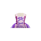 Disfraz de princesa violeta para niña talla 4T