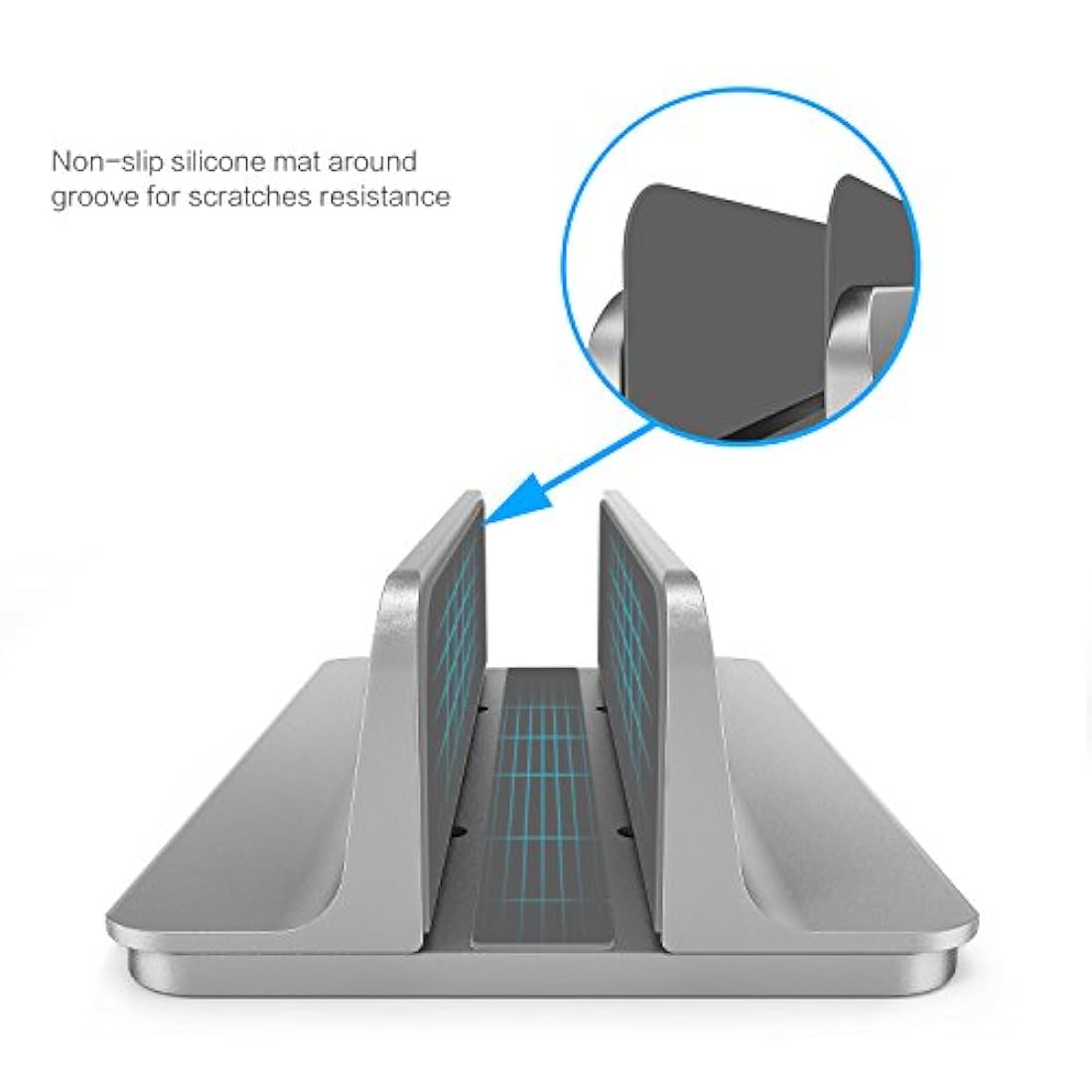 Soporte vertical para computadora portátil