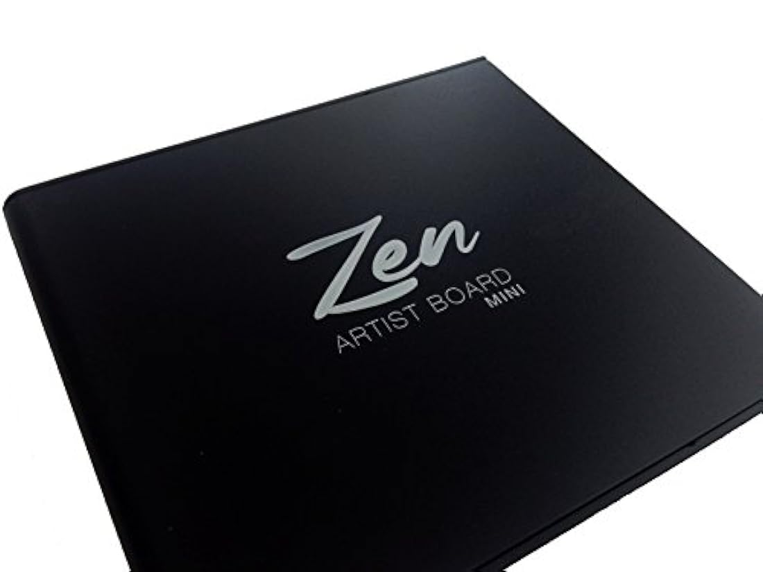 Zen artista junta pintura de mini con el agua relajaciónes