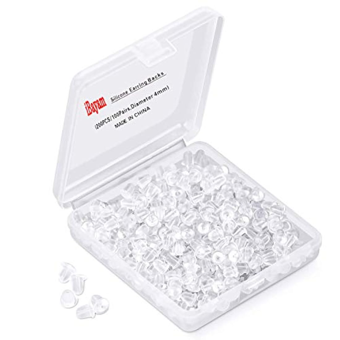 Almohadillas de silicona para pendientes
