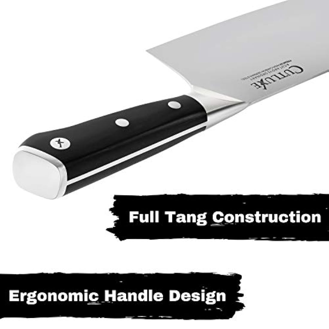 Cutluxe - Cuchillo para carne y verduras de 7.0 in,