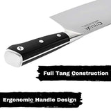 Cutluxe - Cuchillo para carne y verduras de 7.0 in,