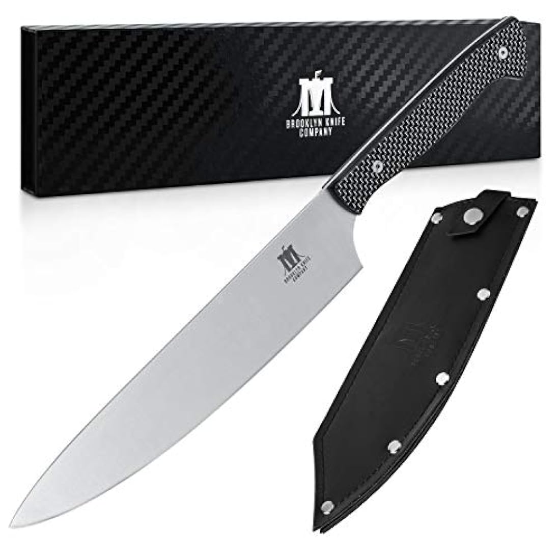 Brooklyn Knife Co. - Cuchillo de chef de fibra de carbono