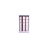 Biombo Divisor doble de 3 paneles (cereza, 3)