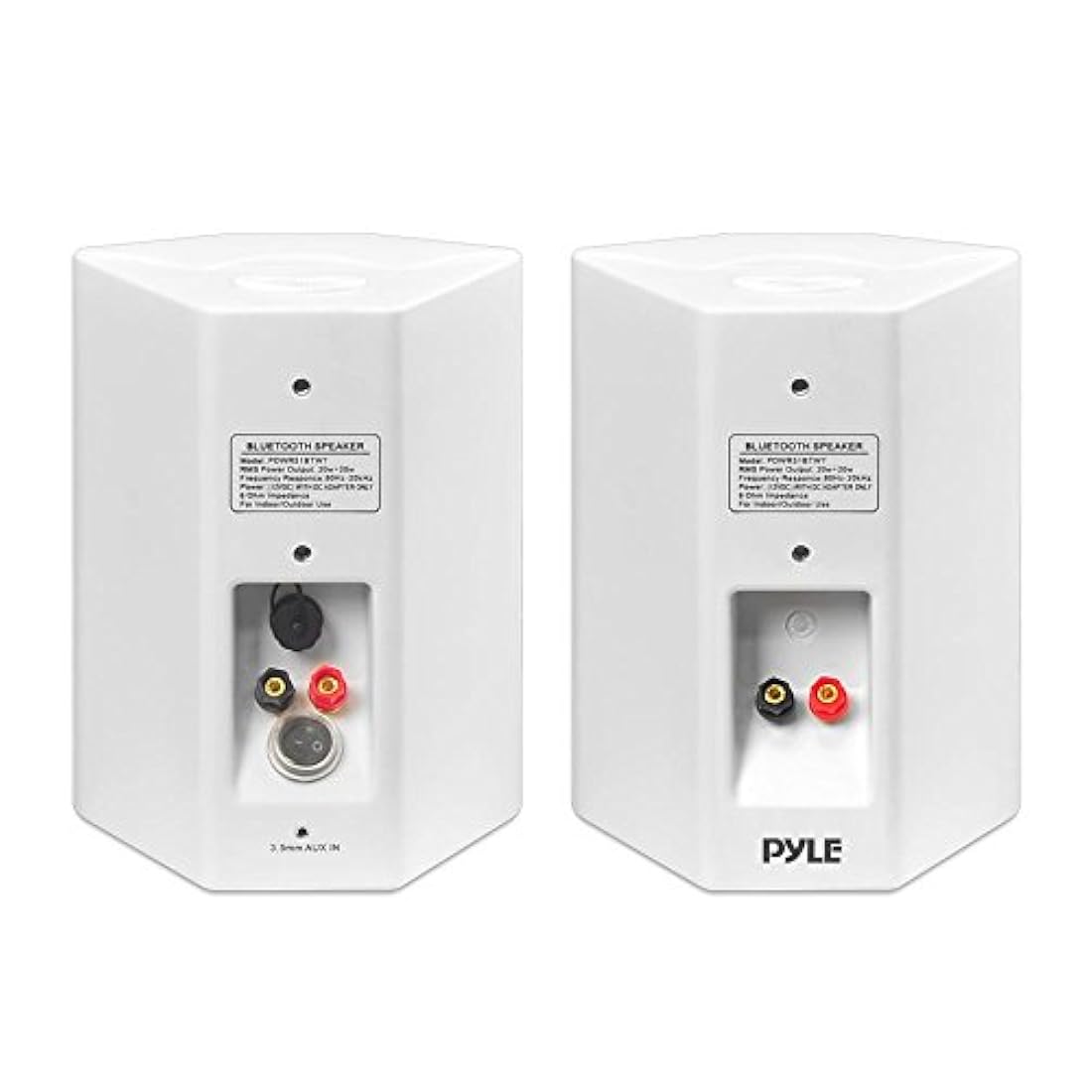 Parlantes o Cornetas de sonido blanco PYLE-HOME PDWR51BTWT