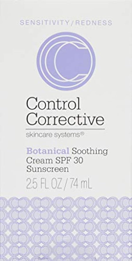 Control Correctivo Botánico Calmante Crema SPF 30, 2.5 onzas