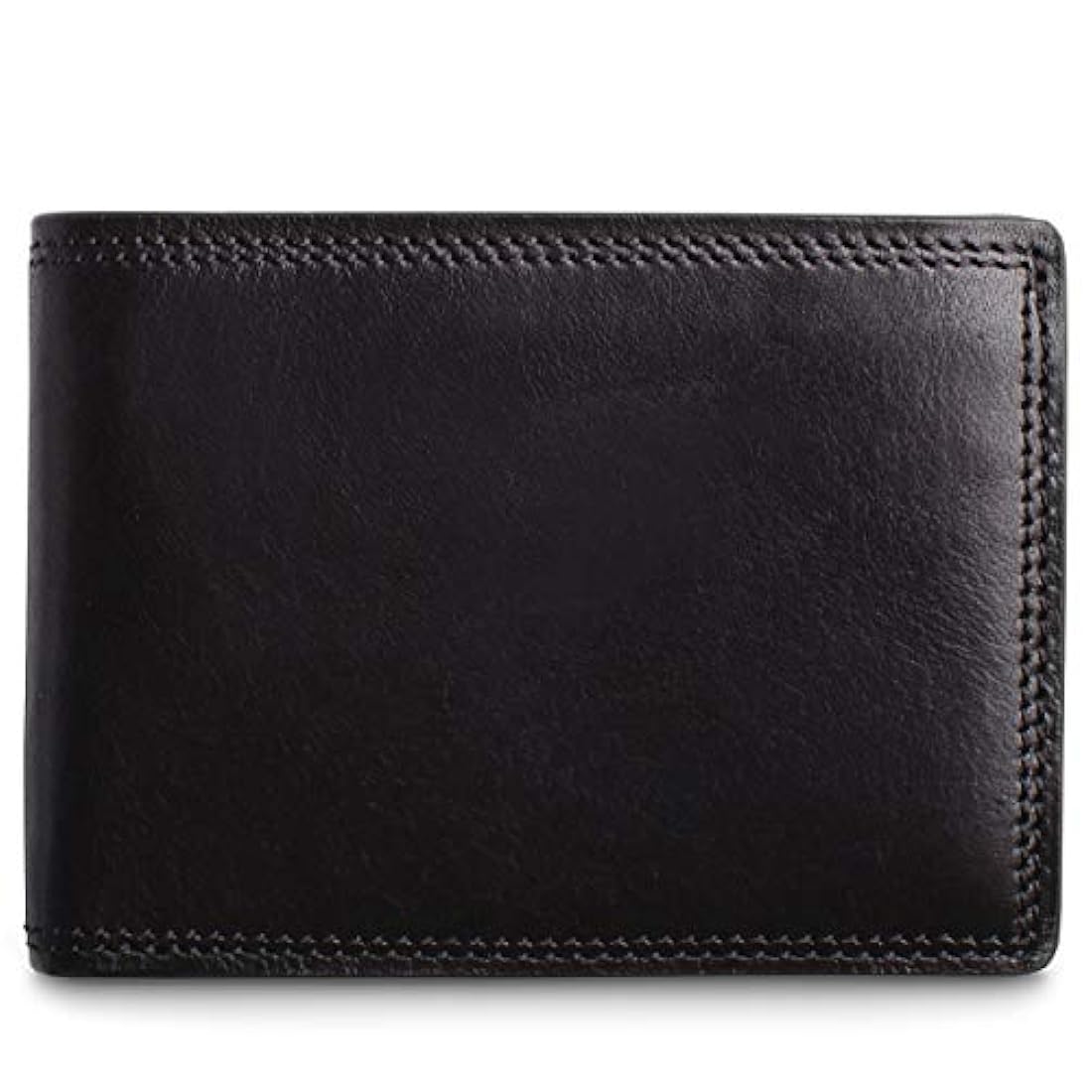 Bosca Cartera pequeña de piel bifold para hombre