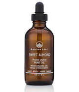 Natures Leaf Aceite de almendra dulce orgánico 100% puro