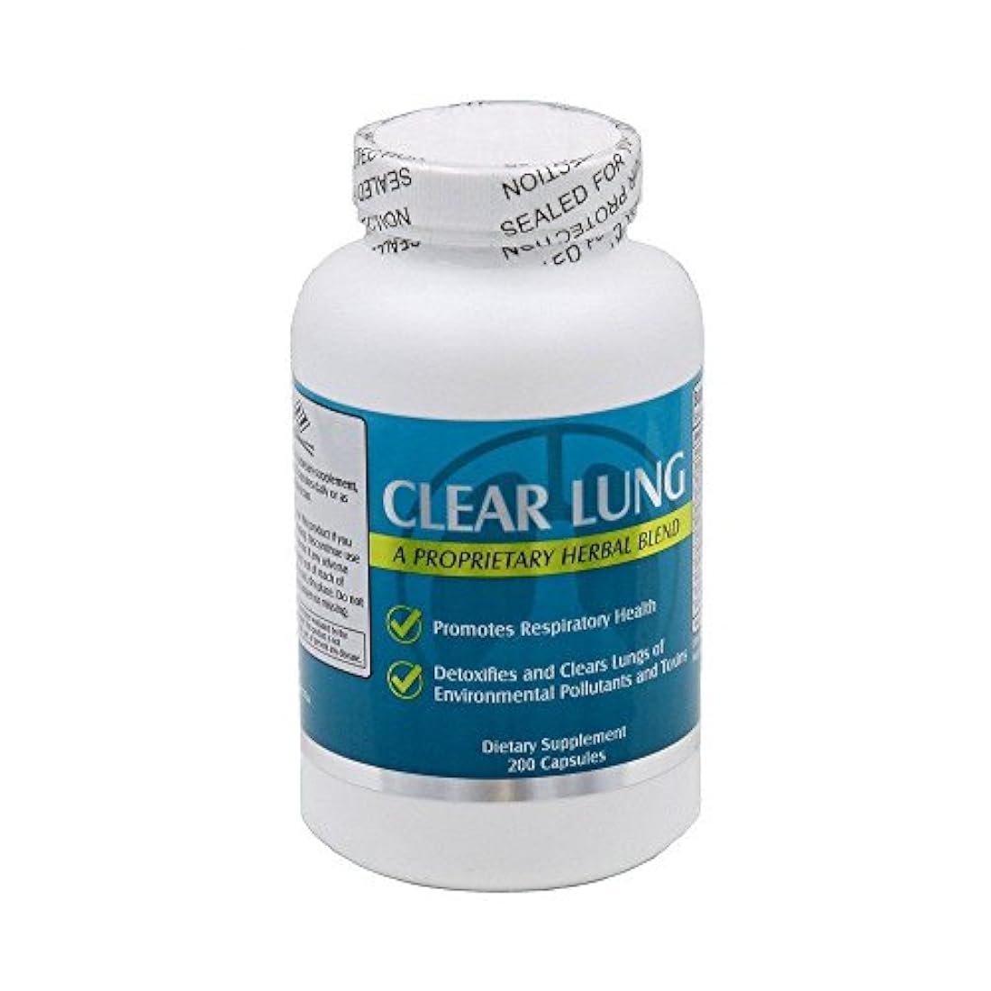 nu-heath pulmón transparente (200 Cápsulas)