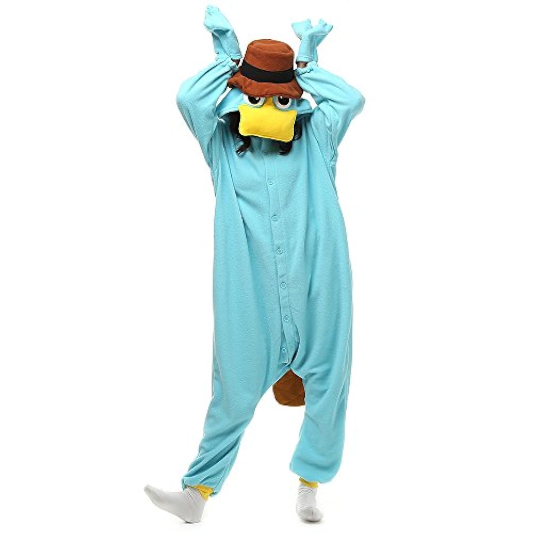 Disfraces- Pijama unisex para adulto, color azul