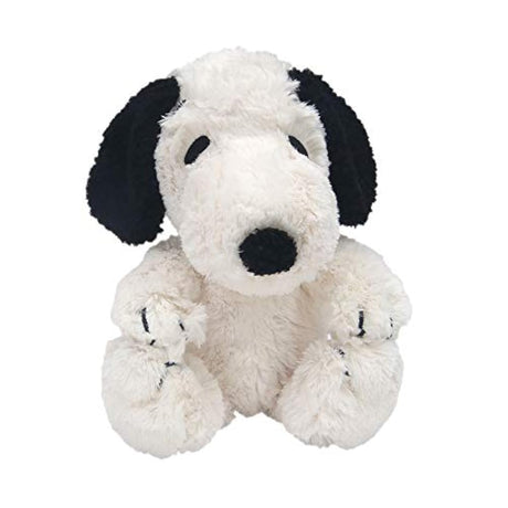 10.25 pulgadas Snoopy con perro de peluche, blanco y negro