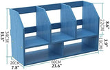 Estante de Madera 2 Niveles Bookshelf, Moderno y Minimalista