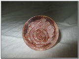 Exquisito Cuarzo Rosa Antena Orgone Cono Chakra Cristal