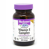 BlueBonnet Cápsulas líquidas complejas de vitamina E natural de espectro completo, 743715006003, 1