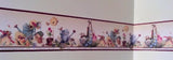 Cenefa pre-pegada decorativa para pared diseño jardín(7)