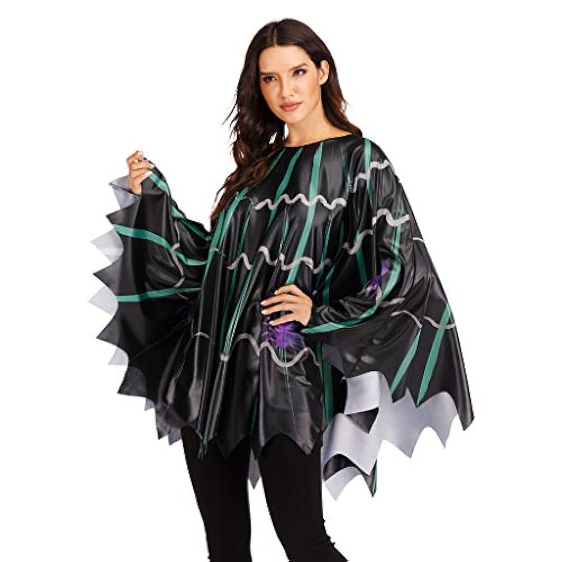Disfraces - Poncho para mujer, diseño