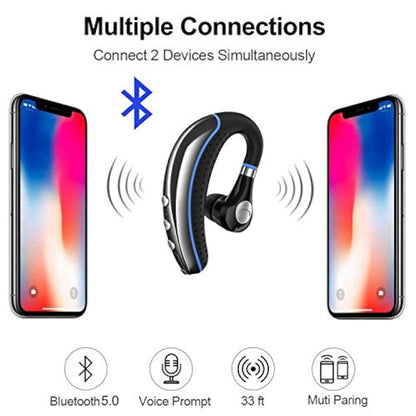 FimiTech - Auriculares inalámbricos V5.0 con micrófono