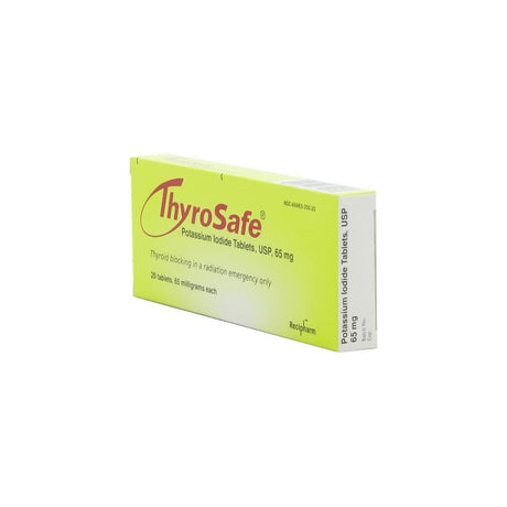 Suplementos Alimenticios Tabletas de yoduro de potasio