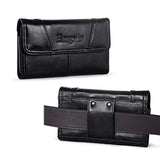Hengwin Premium - Funda de piel horizontal para iPhone Xs
