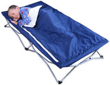 Cama portátil para niños incluye saco de dormir