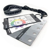 Buscador de valores de escala gris, rueda de color, visor