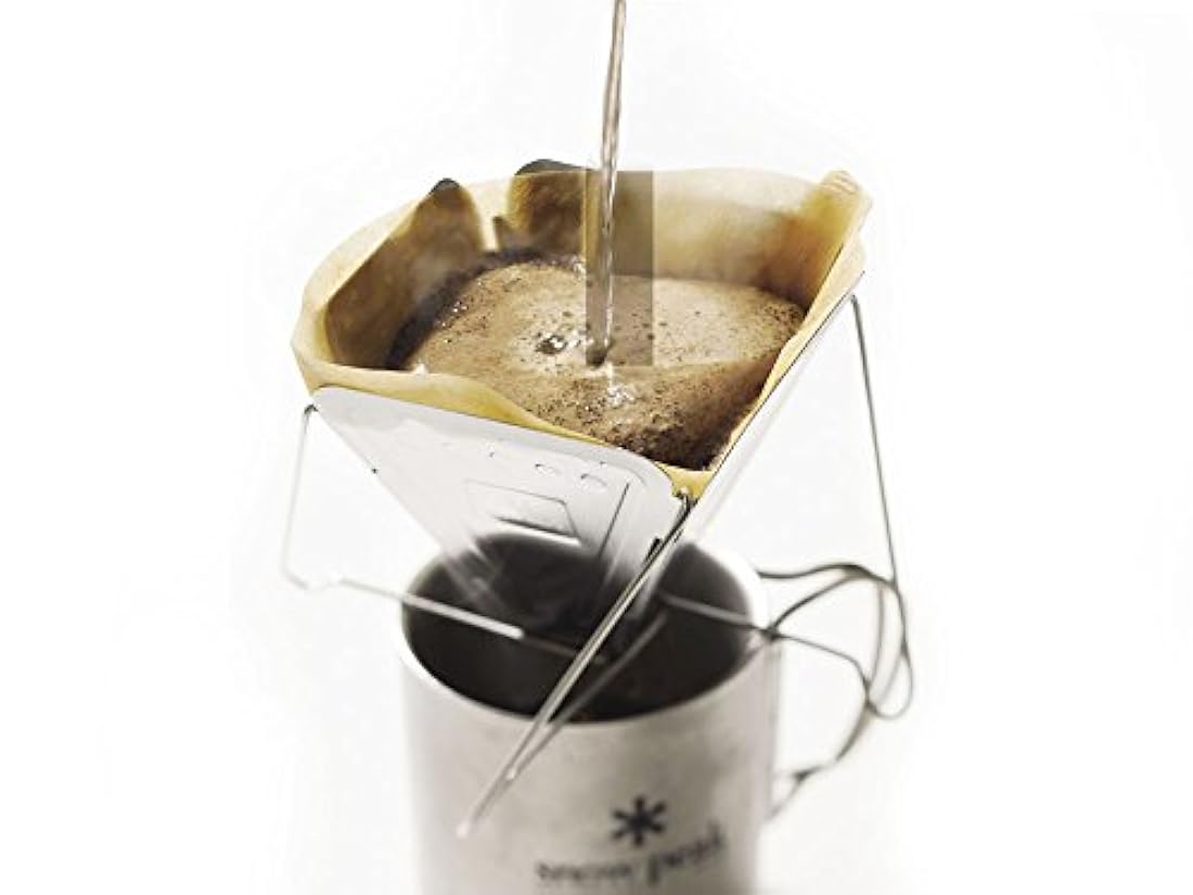Snow Peak, café por goteo, plegable, para hombres.