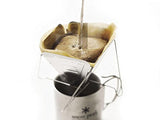 Snow Peak, café por goteo, plegable, para hombres.