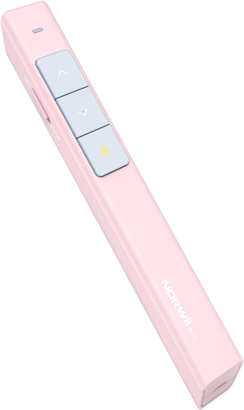 NORWII N26 Mando Inalámbrico para Presentaciones PowerPoint
