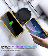 Diverbox Funda para iPhone Xr [a prueba de golpes] [a prueba de polvo], funda de protección resistente para Apple iPhone XR (amarillo)