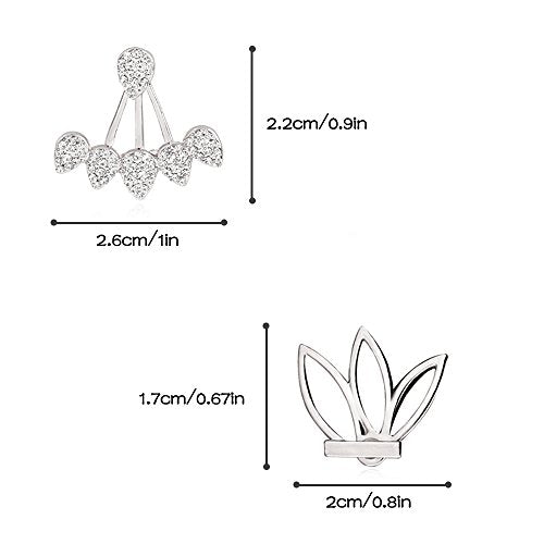 Pendientes de cristal para mujer