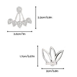 Pendientes de cristal para mujer