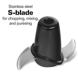 Procesador  con capacidad para 10 tazas y raspadores