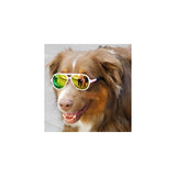 Disfraces de Gafas de sol para perro verde talla única