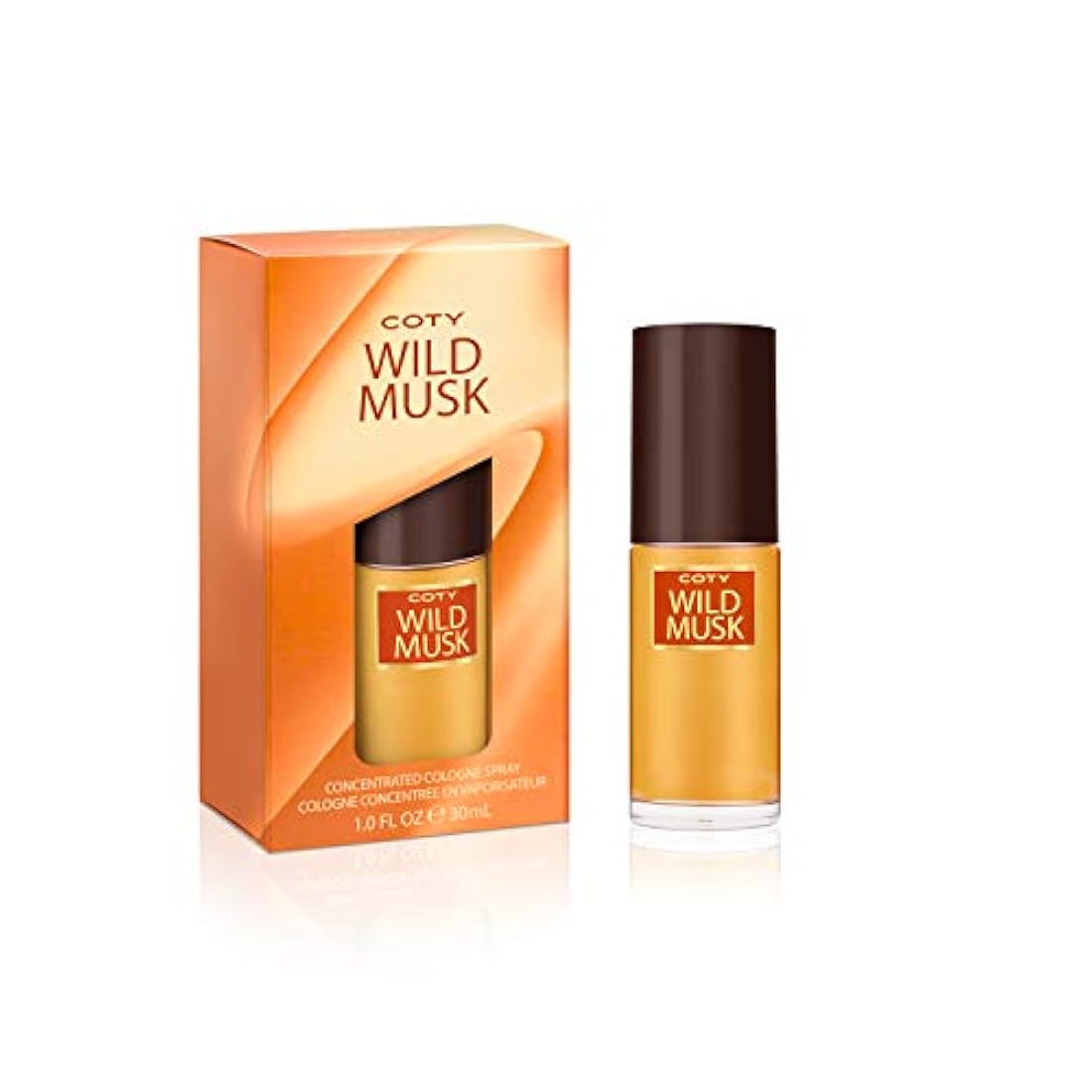 Coty Wild Colonia concentrada de almizcle en aerosol, 1 onza líquida, fragancia de mujer en un aroma floral, gran regalo para amantes de la colonia o el perfume