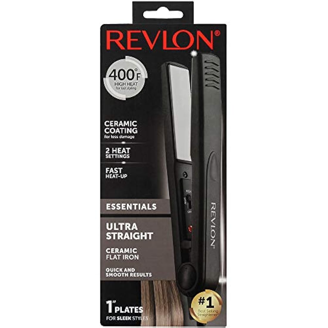 Plancha para cabello de cerámica de tamaño medio  Rvst2043