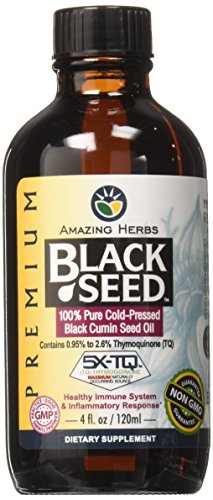 Aceite de semilla negra Premium de Amazing Herbs
