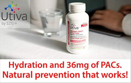 Utiva Cranberry Pills - 36mg PACS para la prevención